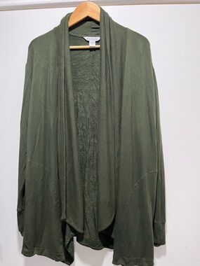 Athleta women's Pranayama Restore Wrap cardigan Large breathable Side pockets